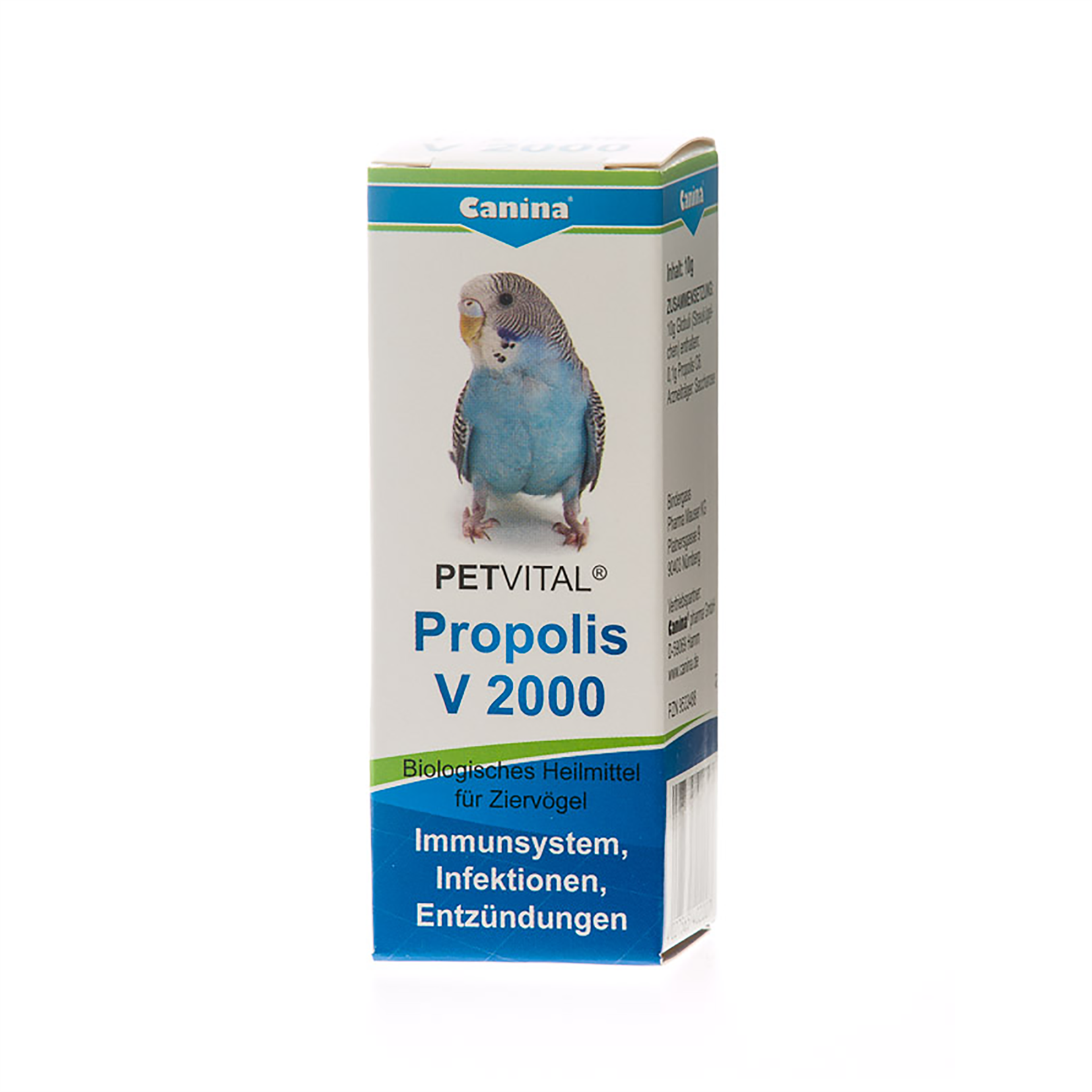 Прополіс для птахів - поліпшення роботи імунної системи Canina PETVITAL V2000 (драже)