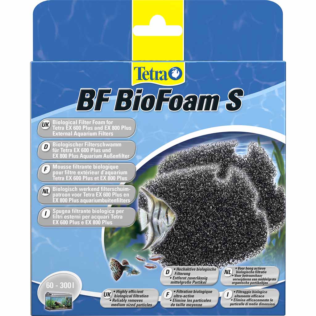 Биогубка в фильтр Tetra BioFoam S 2 шт. (для внешнего фильтра Tetra EX 600/700/800)