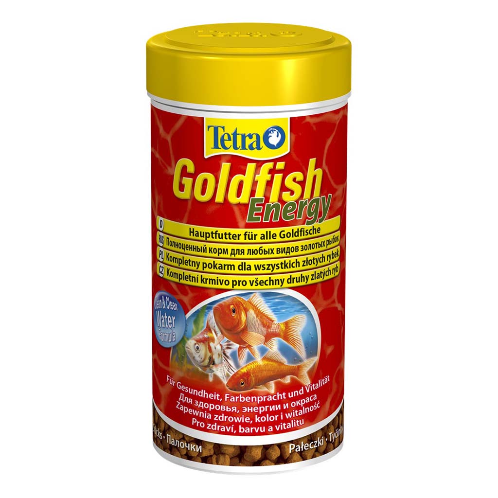 Сухой корм для аквариумных рыб в гранулах Tetra Gold fish Energy (для золотых рыбок) 250 мл.