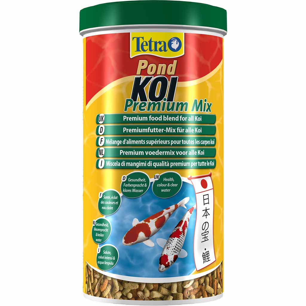Сухой корм для прудовых рыб Tetra KOI Premium Mix (для карпов кои) 1 л.