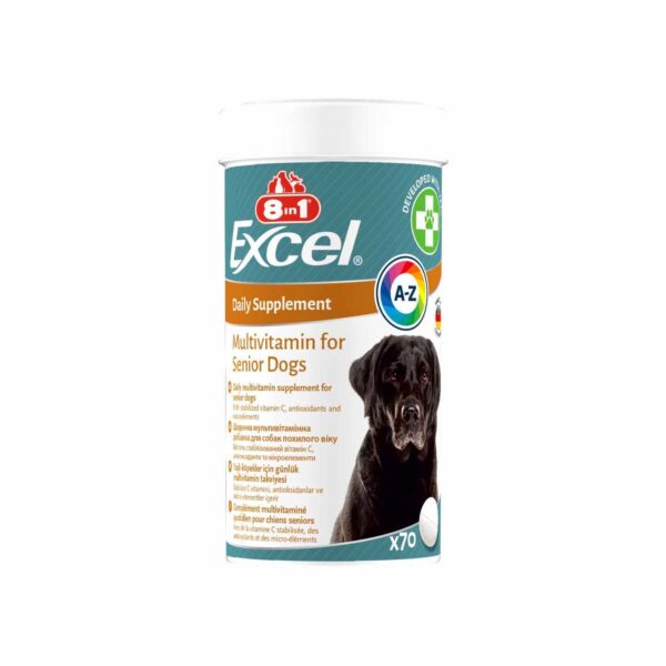 Витамины для пожилых собак 8in1 Excel Multi Vitamin Senior мультивитамин — изображение 2