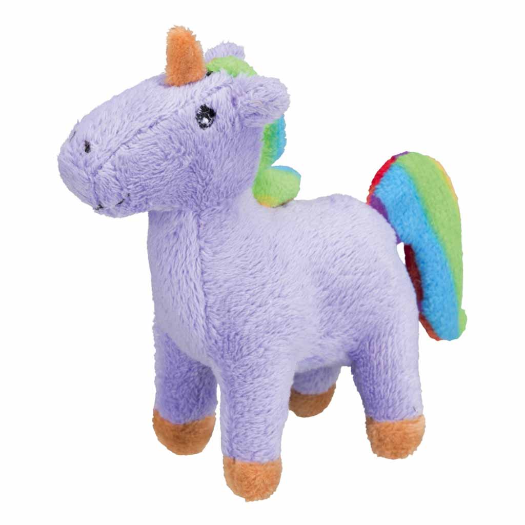 Игрушка для кошек Единорог Trixie плюш/полиэстер 11 см.