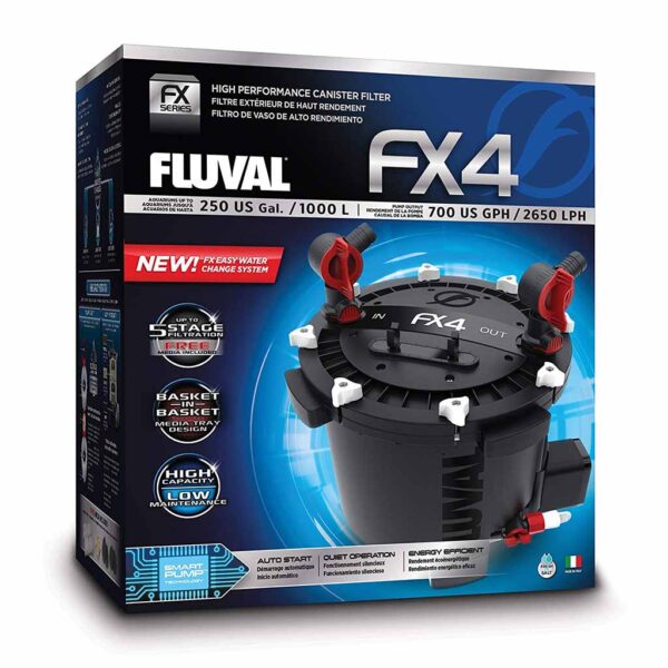 Внешний фильтр для аквариума Hagen Fluval FX4 (до 1000 л.)