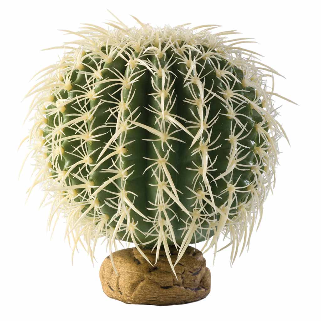 Декорация для террариума Hagen Exo Terra растение на подставке Barrel Cactus