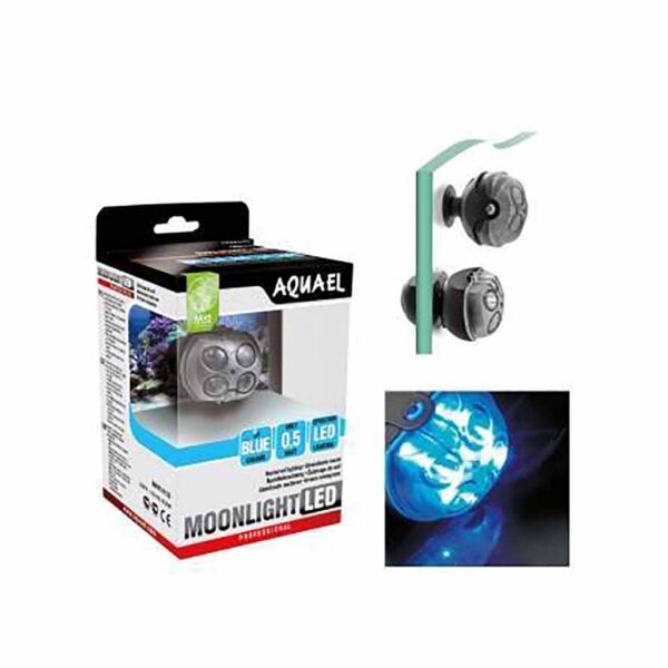 Погружная лампа для ночного освещения аквариума Aquael MOONLIGHT LED