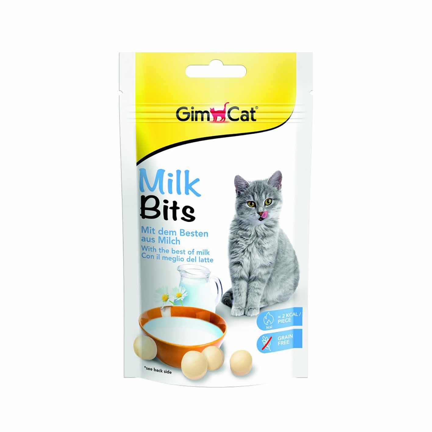 Витаминизированное молочное лакомство для кошек GimCat MilkBits