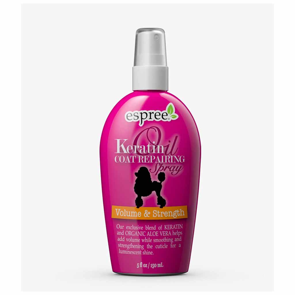 Спрей с кератином для собак ESPREE (Эспри) Keratin Coat Repairing Spray для укрепления и блеска шерсти 150 мл.