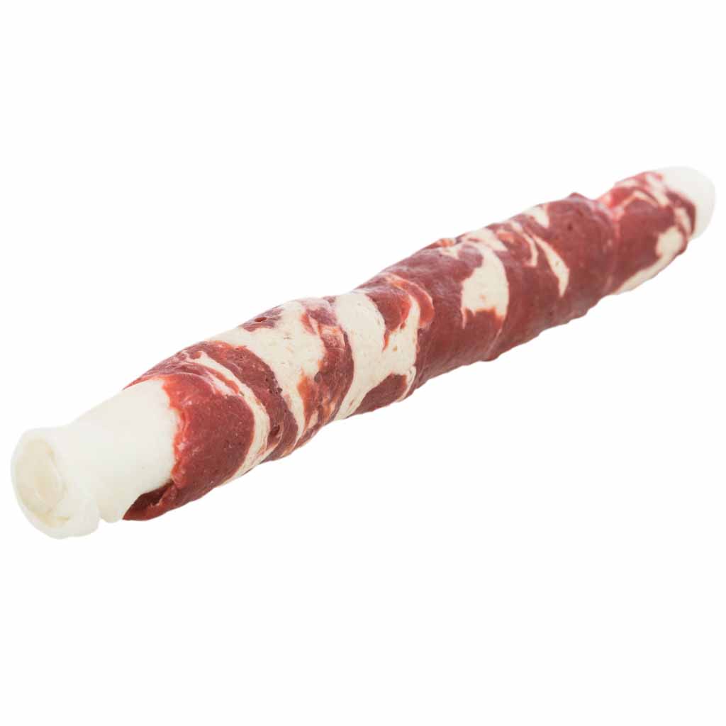Лакомство для чистки зубов собак Denta Fun Marbled Beef Chewing Rolls Trixie палочки с мраморной говядиной