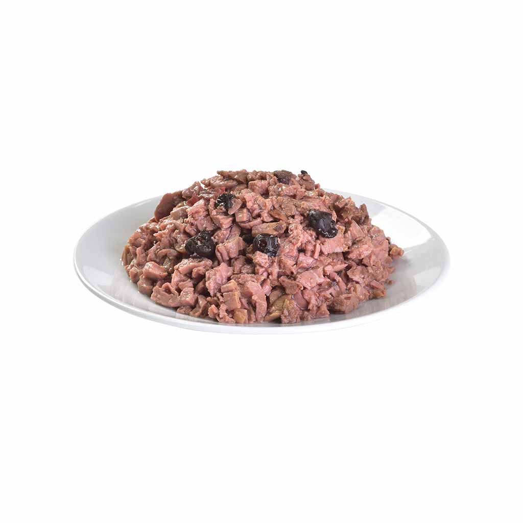 Влажный корм для щенков мелких пород Brit Care Mini Lamb fillets in gravy филе ягненка в соусе 85 гр. - Зображення 2