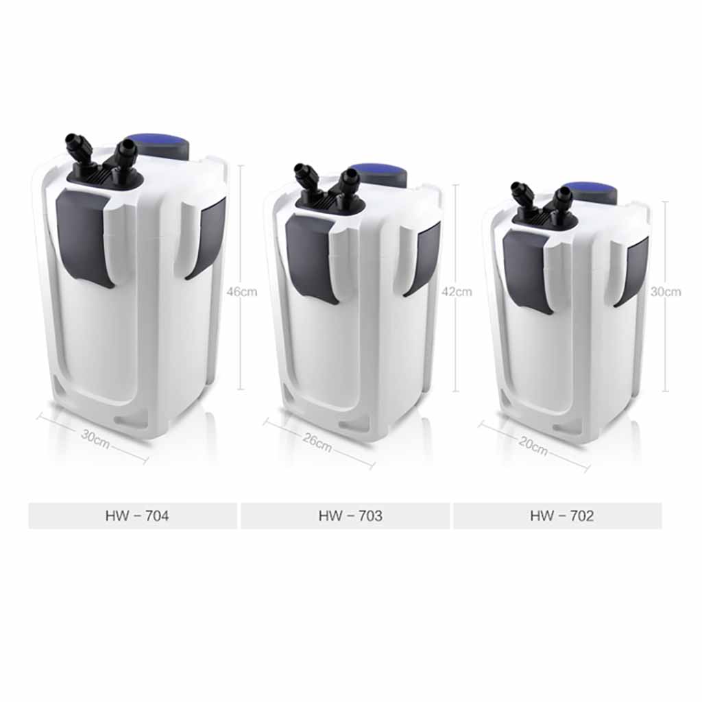 Внешний фильтр для аквариума SUNSUN HW-703А, 1400 Л/Ч - Зображення 3