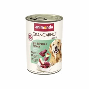 Вологий корм для собак Animonda GranCarno Adult Beef Deer with Apple паштет яловичиною, олениною і яблуком