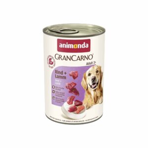 Вологий корм для собак Animonda GranCarno Adult Beef+Lamb паштет з яловичиною та ягням