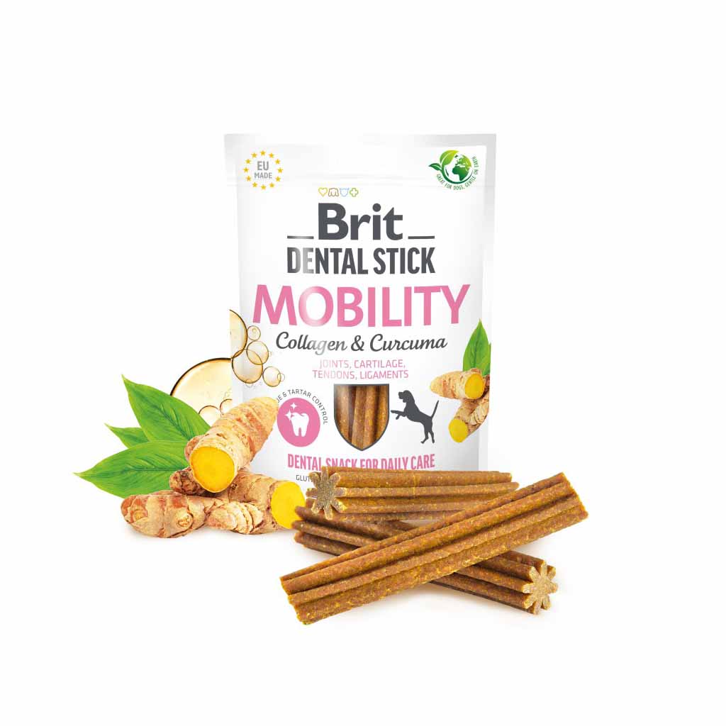 Ласощі для собак Brit Care Dental Stick Mobility для суглобів Brit Care Dental Stick Mobility