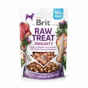 Ласощі для собак Brit Care Raw Treat freeze-dried Immunity для імунітету Brit Care Raw Treat freeze-dried Immunity