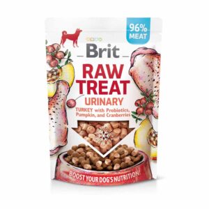 Ласощі для собак Brit Care Raw Treat freeze-dried Urinary для профілактики сечокам'яної хвороби