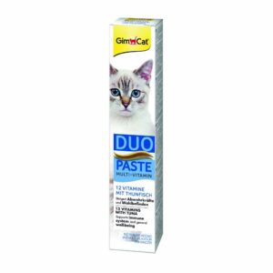 Паста для кошек GimCat DUO PASTE Multi-vitamin with tuna 12 витаминов и тунец