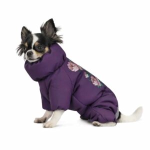 Костюм для собак дівчаток Pet Fashion Lola бузковий, зима 2024