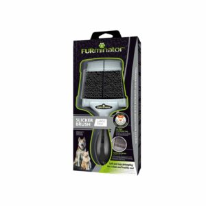 Щетка-пуходерка для собак и кошек FURminator жесткая L