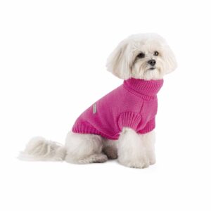 Светр для собак Pet Fashion Sam малиновий