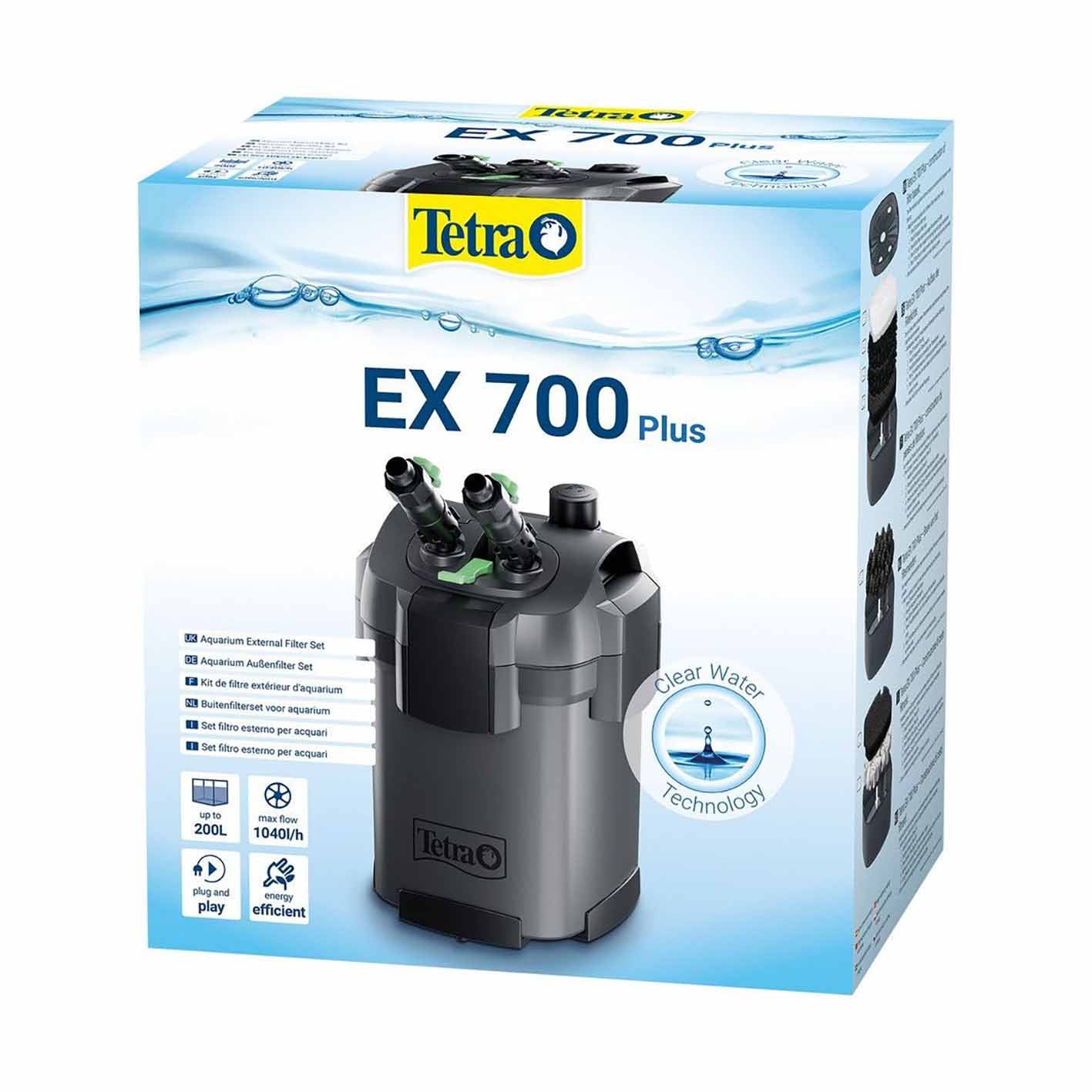 Фільтр для акваріума Tetra External EX 700 на 200 л.