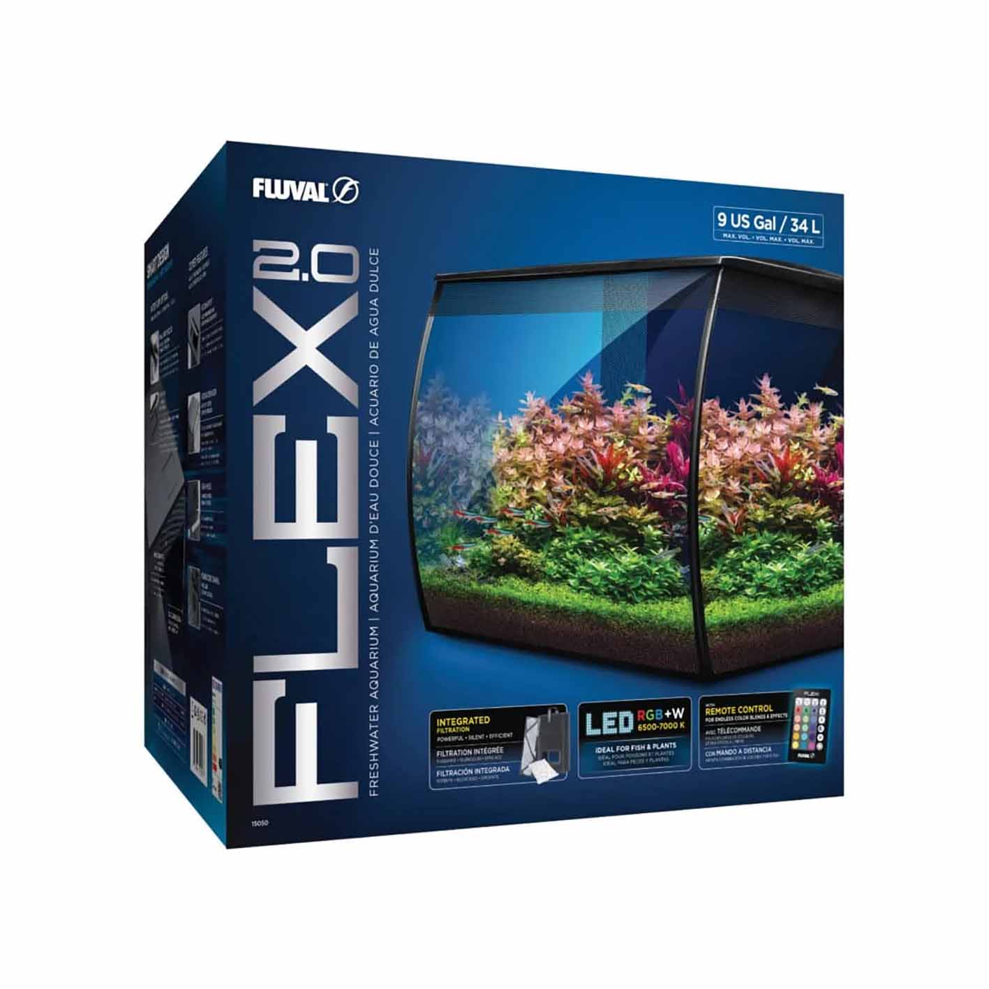 Акваріумний комплект Hagen Fluval FLEX 2.0 34 л. - Зображення 3