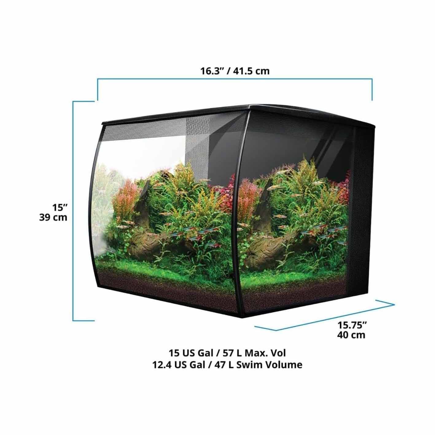 Акваріумний комплект Hagen Fluval FLEX 2.0 57 л. - Зображення 3