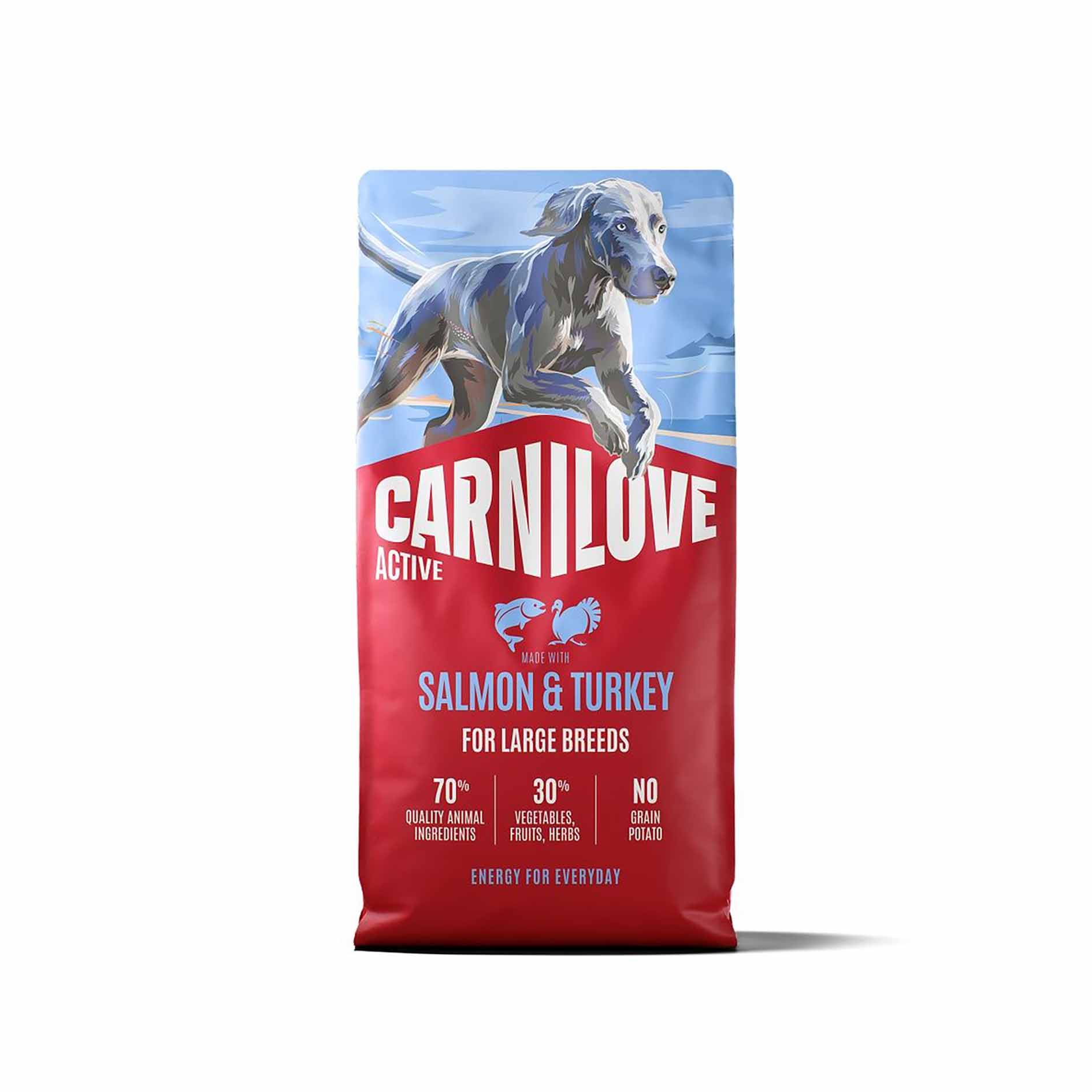 Сухий корм для cобак великих порід Carnilove Active Salmon & Turkey Large Breed лосось та індичка