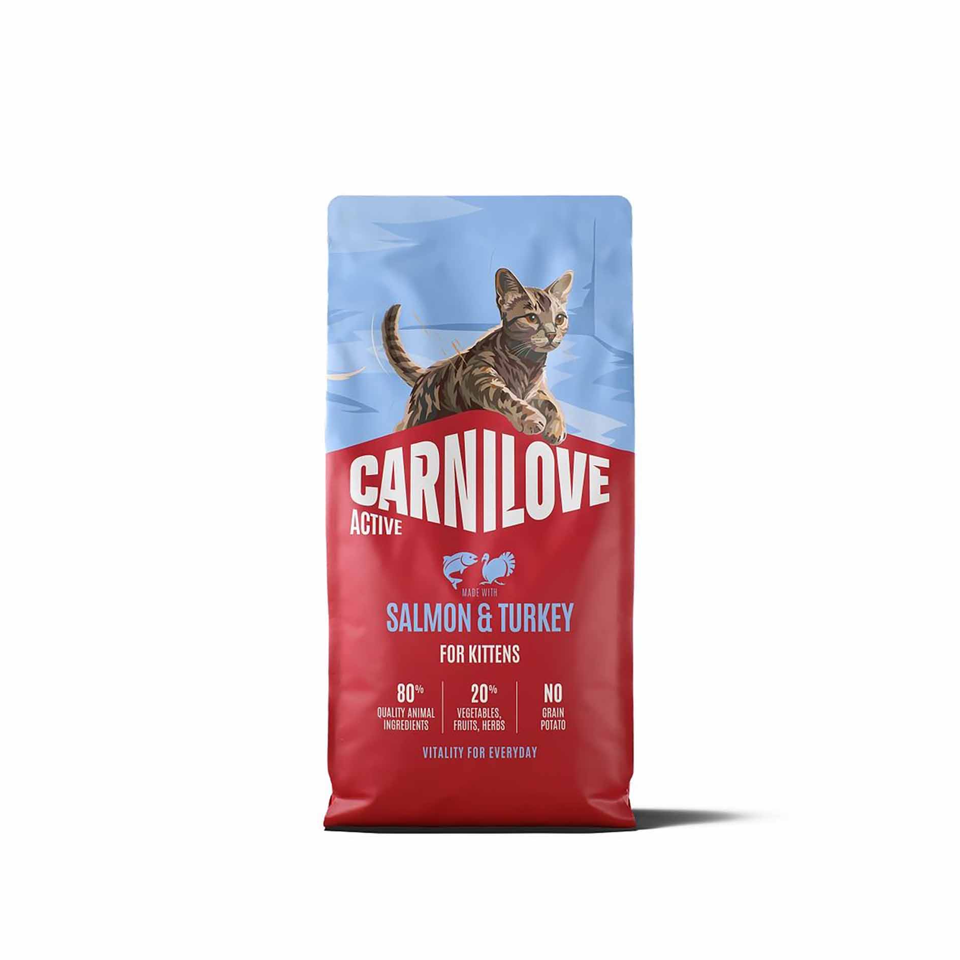 Сухий корм для кошенят Carnilove Active Salmon & Turkey Kitten лосось та індичка