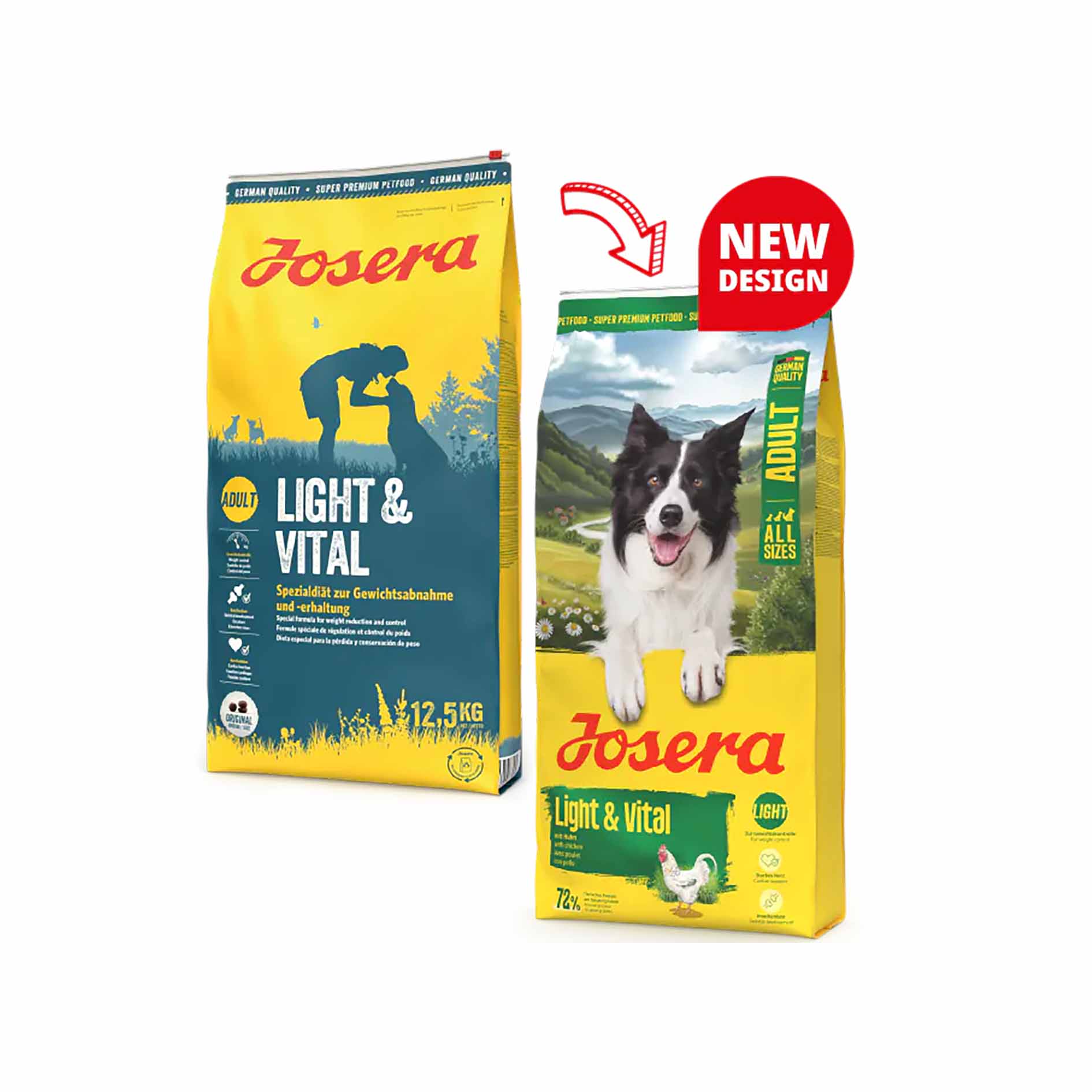 Сухий корм для собак Josera Light & Vital для зниження ваги