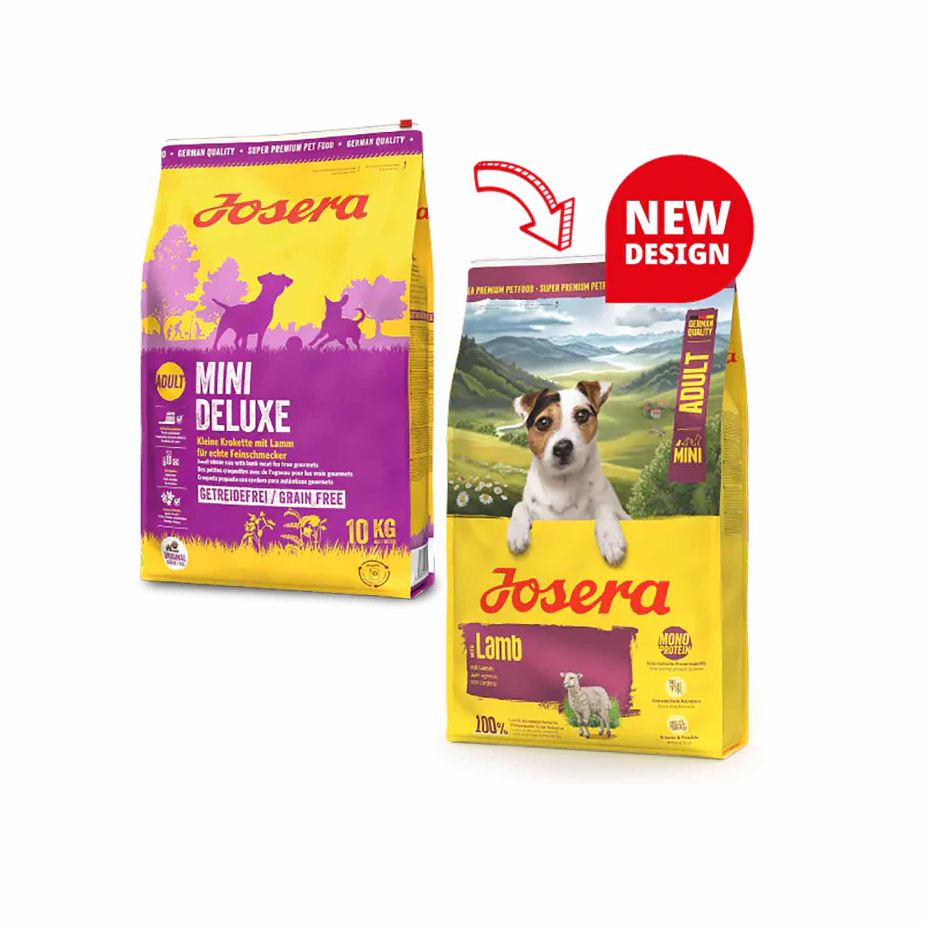 Сухий корм для собак Josera Mini Lamb з ягнятиною для малих порід
