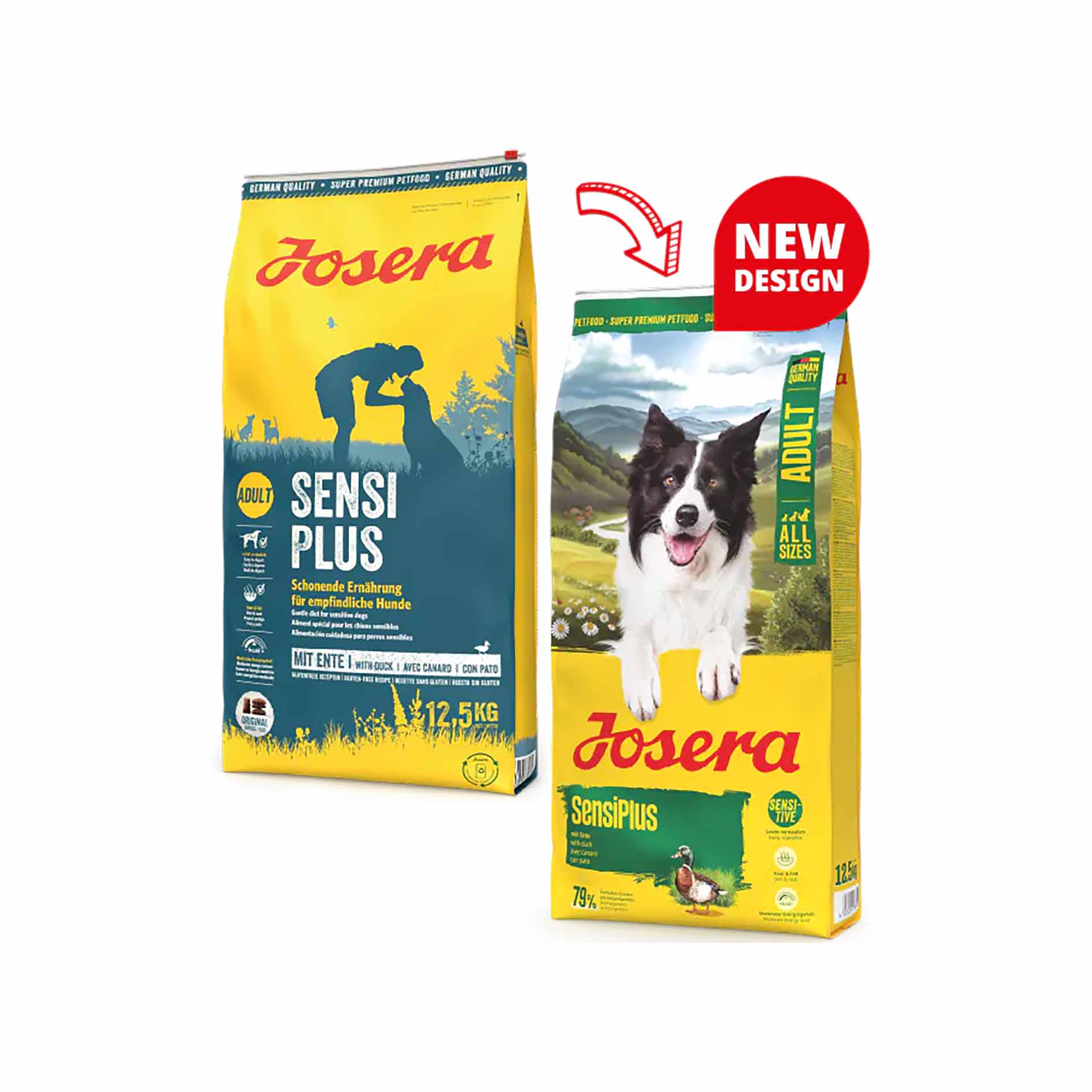 Сухий корм для собак із чутливим травленням Josera SensiPlus для всіх порід