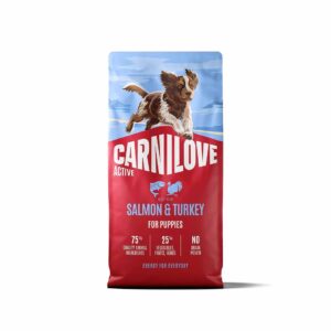 Сухий корм для цуценят Carnilove Active Salmon & Turkey Puppy лосось та індичка