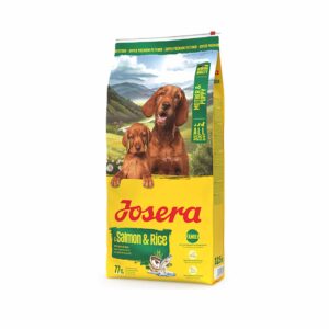 Сухий корм для цуценят та вагіних, годуючих собак Josera Mother & Puppy Salmon & Rice