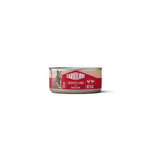 Вологий корм для котів Carnilove Chicken & Lamb паштет, курка і ягня