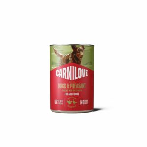 Вологий корм для собак Carnilove Duck & Pheasant паштет, качка і фазан