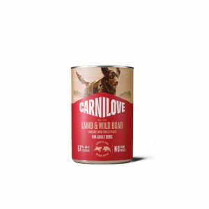 Вологий корм для собак Carnilove Lamb & Wild Boar паштет, ягня і дикий кабан