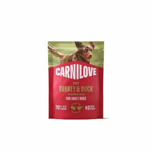 Вологий корм для собак Carnilove Turkey & Duck with Timothy Grass паштет, індичка і качка з тимофіївкою