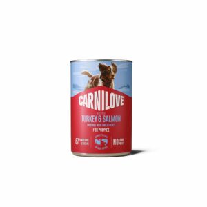 Вологий корм для цуценят Carnilove Salmon & Turkey паштет, лосось та індичка