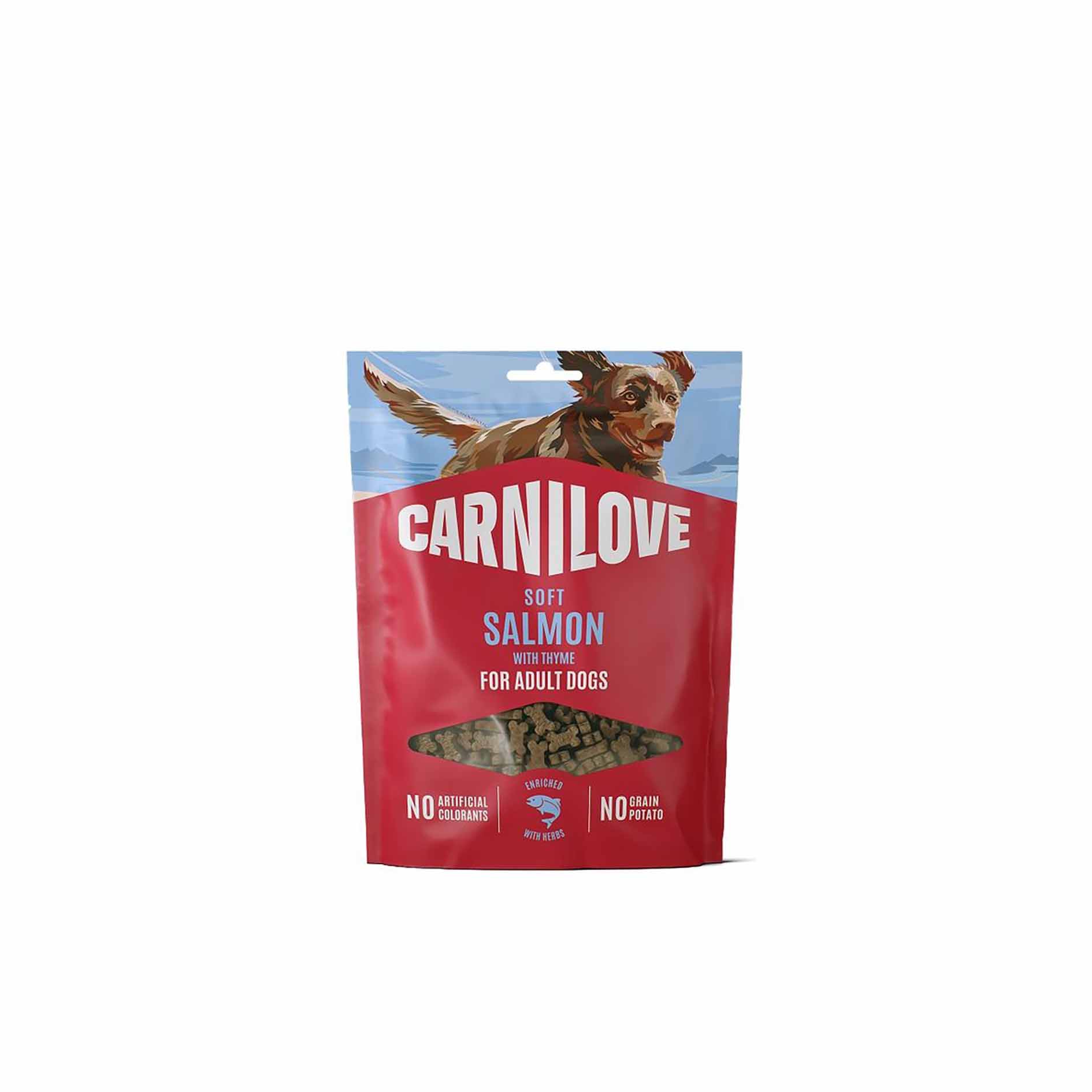 Ласощі для собак Carnilove Soft Snack Salmon with Thyme м'які, лосось і чебрець