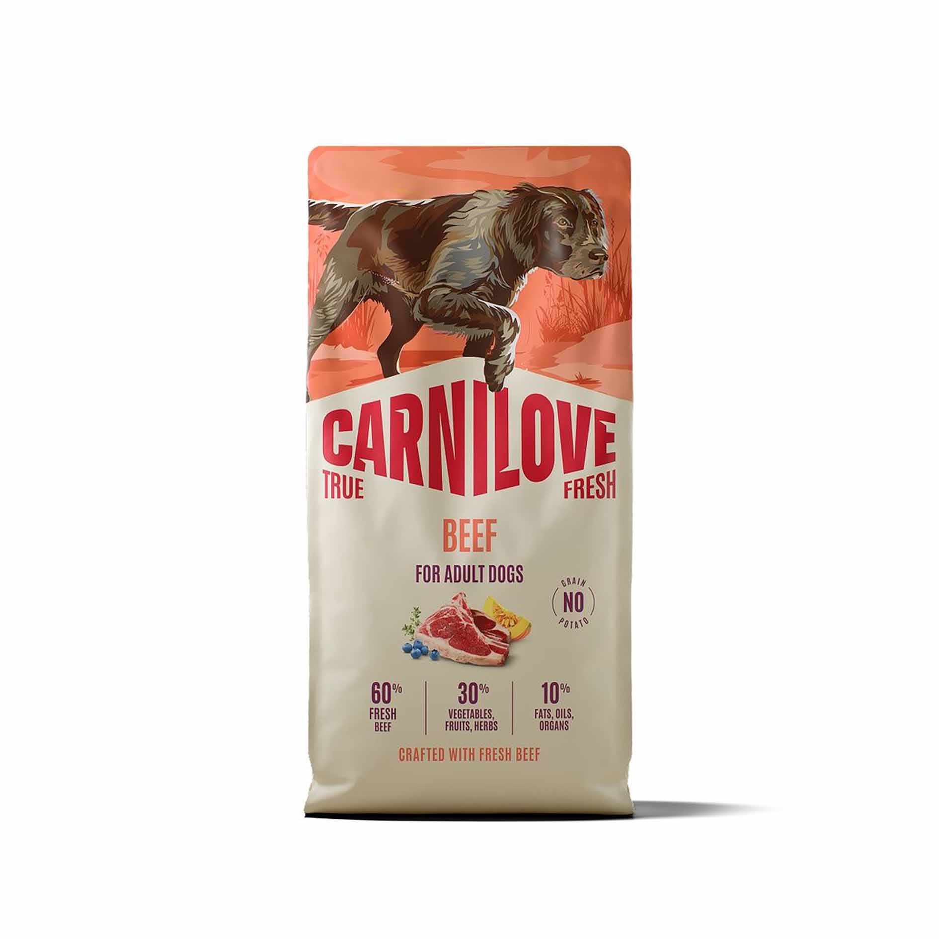 Сухий корм для собак Carnilove True Fresh Beef яловичина